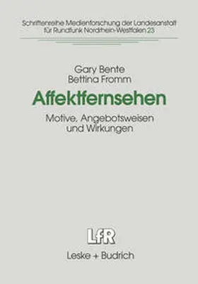 Bente / Fromm |  Affektfernsehen | eBook | Sack Fachmedien