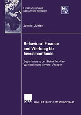 Jordan |  Behavioral Finance und Werbung für Investmentfonds | eBook | Sack Fachmedien