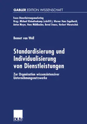 van Well |  Standardisierung und Individualisierung von Dienstleistungen | eBook | Sack Fachmedien