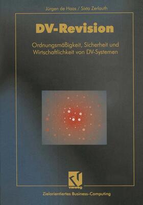 Zerlauth |  DV-Revision | Buch |  Sack Fachmedien