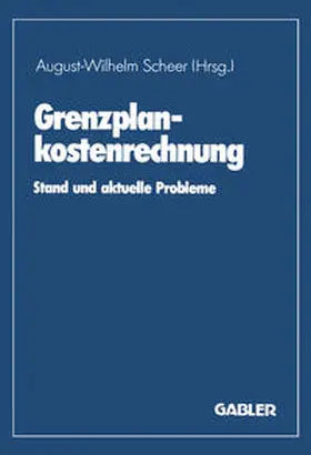 Scheer |  Grenzplankostenrechnung | eBook | Sack Fachmedien