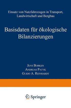Borken / Reinhardt / Patyk |  Basisdaten für ökologische Bilanzierungen | Buch |  Sack Fachmedien