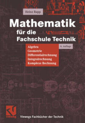 Rapp |  Mathematik für die Fachschule Technik | eBook | Sack Fachmedien