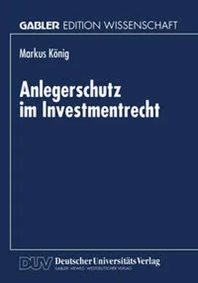  Anlegerschutz im Investmentrecht | eBook | Sack Fachmedien