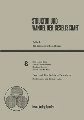  Beruf und Gesellschaft in Deutschland | Buch |  Sack Fachmedien