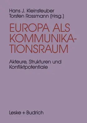  Europa als Kommunikationsraum | Buch |  Sack Fachmedien