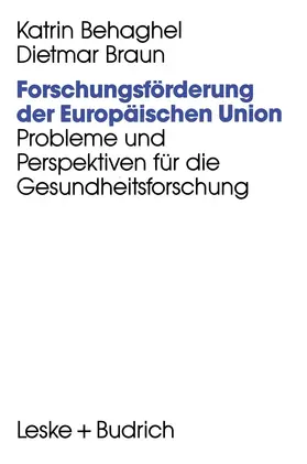  Forschungsförderung der Europäischen Union | Buch |  Sack Fachmedien