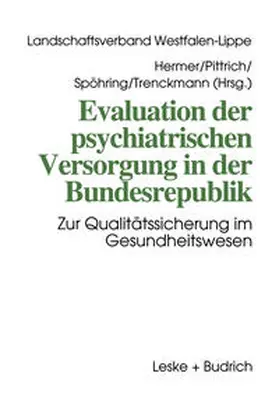 Hermer |  Evaluation der psychiatrischen Versorgung in der Bundesrepublik | Buch |  Sack Fachmedien