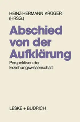 Krüger |  Abschied von der Aufklärung? | eBook | Sack Fachmedien