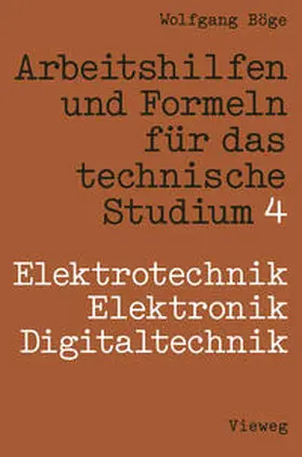 Böge |  Arbeitshilfen und Formeln für das technische Studium | eBook | Sack Fachmedien