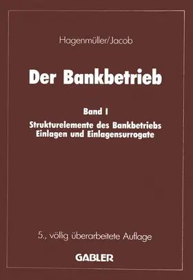 Jacob |  Der Bankbetrieb | Buch |  Sack Fachmedien