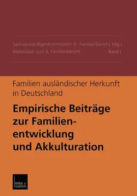  Familien ausländischer Herkunft in Deutschland | Buch |  Sack Fachmedien