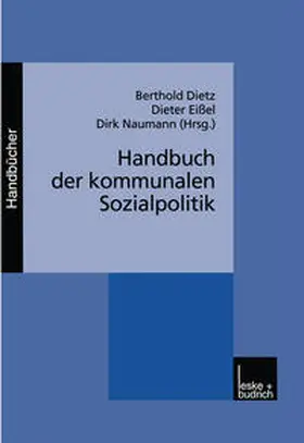 Dietz / Eißel / Naumann |  Handbuch der kommunalen Sozialpolitik | eBook | Sack Fachmedien