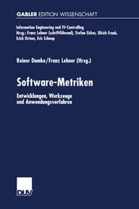 Dumke / Lehner |  Software-Metriken | eBook | Sack Fachmedien