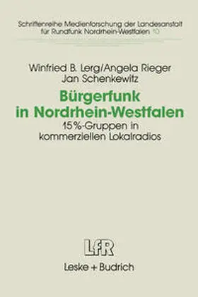 Lerg / Rieger / Schenkewitz |  Bürgerfunk in Nordrhein-Westfalen | eBook | Sack Fachmedien