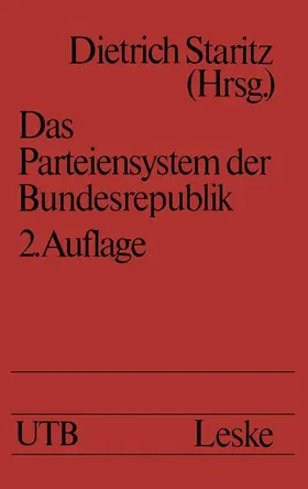 Staritz |  Das Parteiensystem der Bundesrepublik | Buch |  Sack Fachmedien