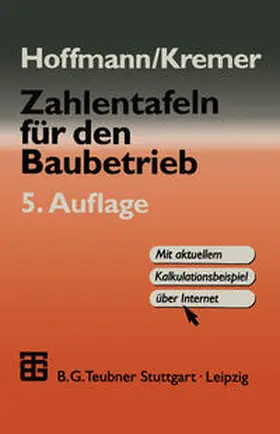 Hoffmann |  Zahlentafeln für den Baubetrieb | eBook | Sack Fachmedien