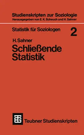 Sahner |  Statistik für Soziologen 2 | eBook | Sack Fachmedien