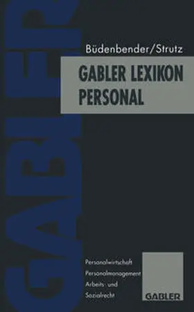 Büdenbender / Strutz |  Gabler Lexikon Personal | eBook | Sack Fachmedien