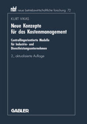  Neue Konzepte für das Kostenmanagement | eBook | Sack Fachmedien