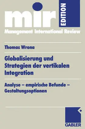 Wrona |  Globalisierung und Strategien der vertikalen Integration | eBook | Sack Fachmedien