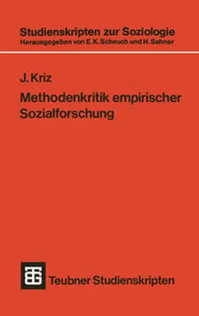  Methodenkritik empirischer Sozialforschung | eBook | Sack Fachmedien