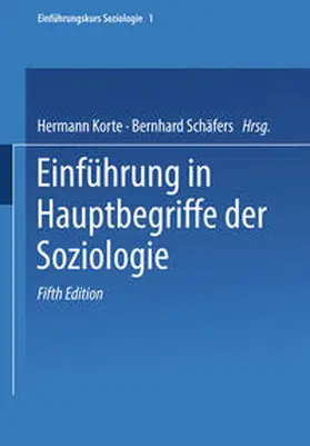 Korte |  Einführung in Hauptbegriffe der Soziologie | eBook | Sack Fachmedien