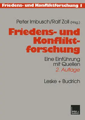 Imbusch |  Friedens- und Konfliktforschung | eBook | Sack Fachmedien