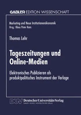  Tageszeitungen und Online-Medien | eBook | Sack Fachmedien