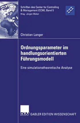 Langer |  Ordnungsparameter im handlungsorientierten Führungsmodell | eBook | Sack Fachmedien