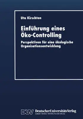  Einführung eines Öko-Controlling | eBook | Sack Fachmedien