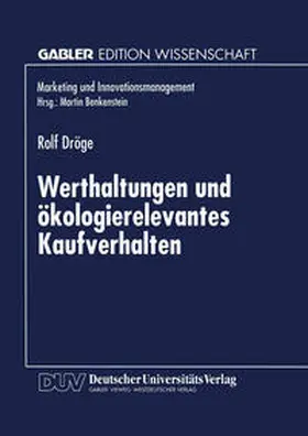 Werthaltungen und ökologierelevantes Kaufverhalten | E-Book | sack.de