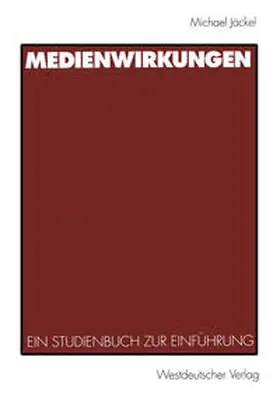 Jäckel |  Medienwirkungen | eBook | Sack Fachmedien