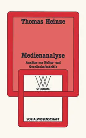 Heinze |  Medienanalyse | eBook | Sack Fachmedien