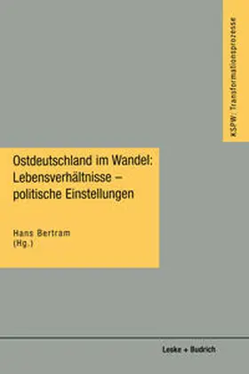 Bertram |  Ostdeutschland im Wandel: Lebensverhältnisse — politische Einstellungen | eBook | Sack Fachmedien