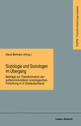 Bertram |  Soziologie und Soziologen im Übergang | eBook | Sack Fachmedien