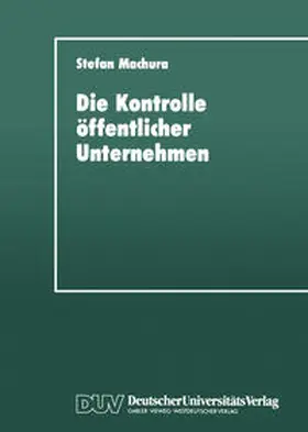 Machura |  Die Kontrolle öffentlicher Unternehmen | eBook | Sack Fachmedien