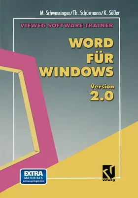 Schürmann / Süßer |  Vieweg Software-Trainer Word für Windows 2.0 | Buch |  Sack Fachmedien