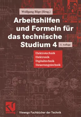 Böge |  Arbeitshilfen und Formeln für das technische Studium | eBook | Sack Fachmedien