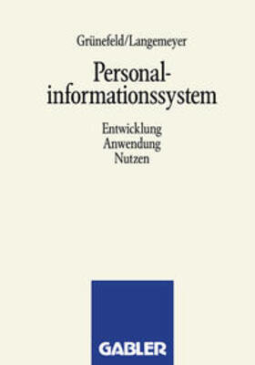 Langemeyer |  Personalinformationssystem | eBook | Sack Fachmedien