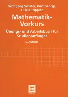 Schäfer / Georgi / Trippler |  Mathematik-Vorkurs | eBook | Sack Fachmedien