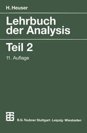  Lehrbuch der Analysis | eBook | Sack Fachmedien