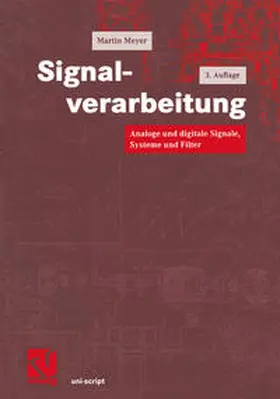 Meyer |  Signalverarbeitung | eBook | Sack Fachmedien