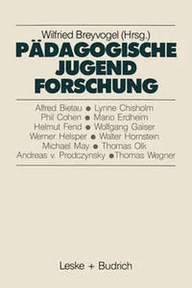 Breyvogel |  Pädagogische Jugendforschung | eBook | Sack Fachmedien