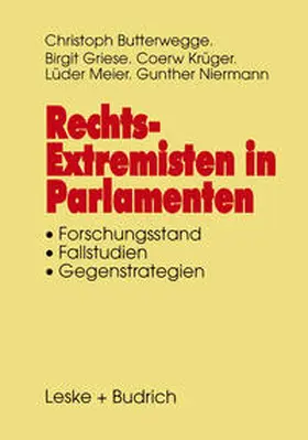  Rechtsextremisten in Parlamenten | eBook | Sack Fachmedien