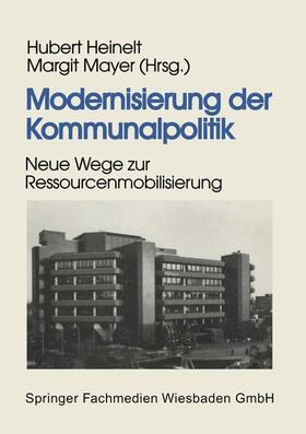 Mayer / Heinelt |  Modernisierung der Kommunalpolitik | Buch |  Sack Fachmedien