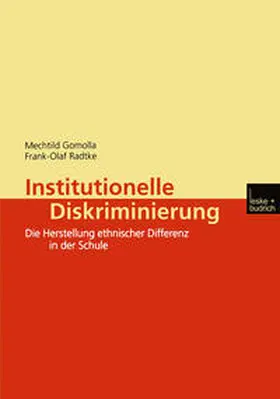 Gomolla / Radtke |  Institutionelle Diskriminierung | eBook | Sack Fachmedien