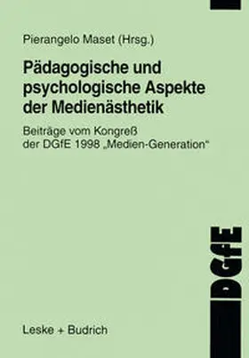 Maset |  Pädagogische und psychologische Aspekte der Medienästhetik | eBook | Sack Fachmedien