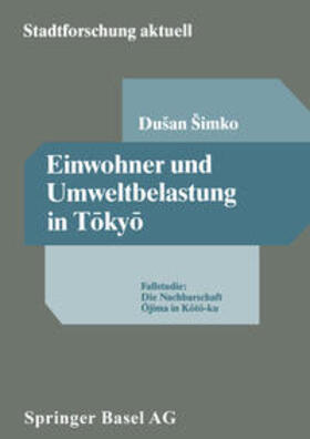 Simko |  Einwohner und Umweltbelastung in Tokyo | eBook | Sack Fachmedien