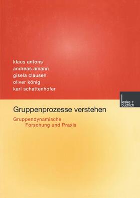  Gruppenprozesse verstehen | Buch |  Sack Fachmedien